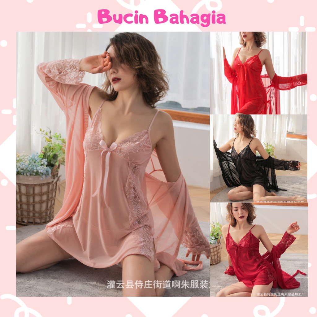 Lingerie Sexy dress baju tidur wanita dewasa bt19