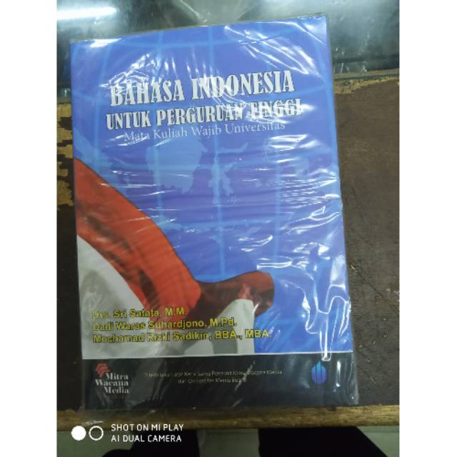 

Buku bahasa Indonesia untuk perguruan tinggi mata kuliah