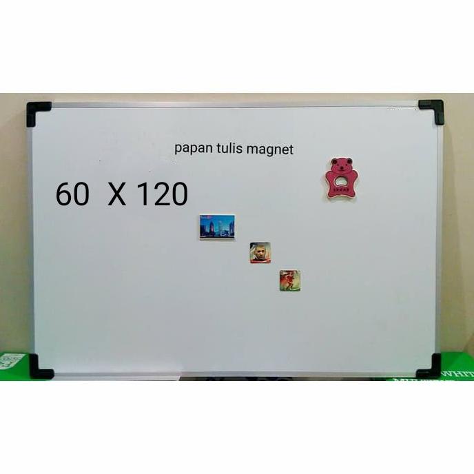 

Office & Stationery | Alat Tulis | Papan Tulis Whiteboard Magnet 60X120 | Best Seller