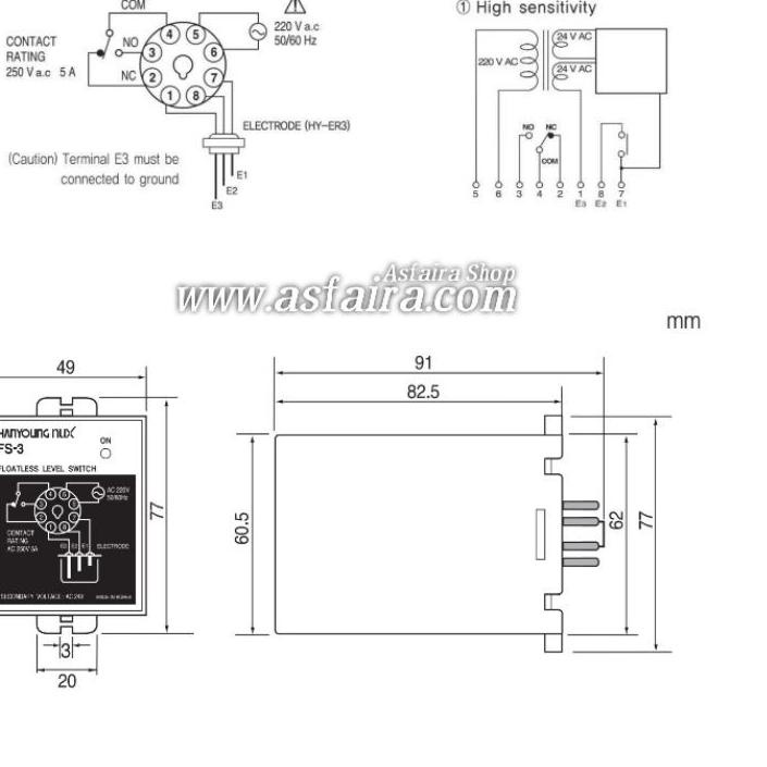 Floatless Hanyoung nux FS 3A - Water level control (WLC) HANYOUNG NUX
