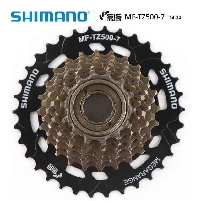 Freewheel Gir shimano tourney TZ500 7sp 34T 7 Speed 13-34 T Drat ulir  megarange