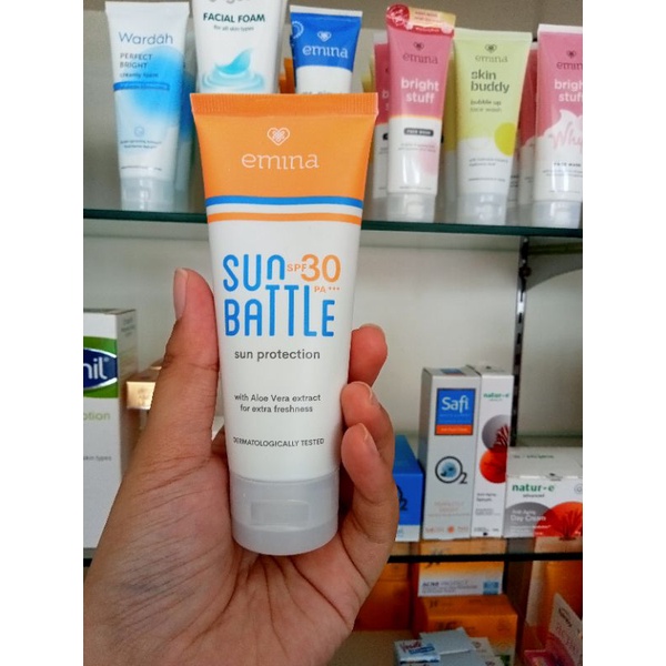 emina sun battle spf 30