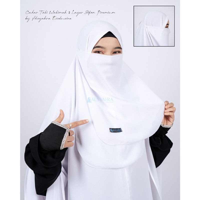 Cadar Tali Walimah 2 Layer sifon Premium Alsyahra Exclusive