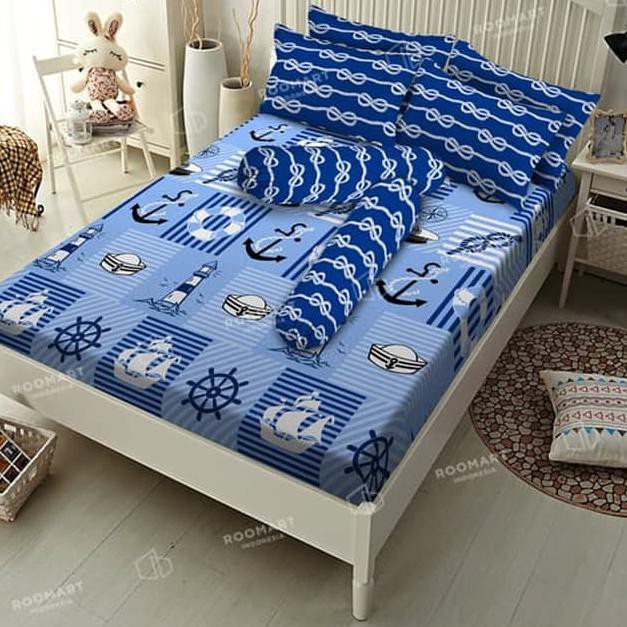 Sprei Deluxe Kintakun Marine - Ukuran 160x200
