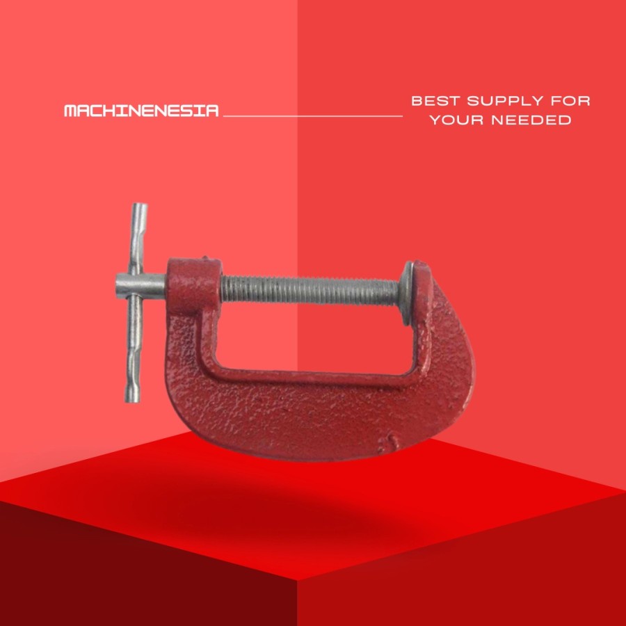 KLEM PENJEPIT KAYU MINI MODEL C / KLEM C / CLAMP C