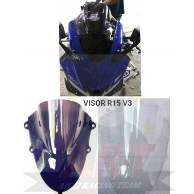 Visor Windshields Yamaha R15 V3 Jenong Kualitas Terbaik Harga Termurah