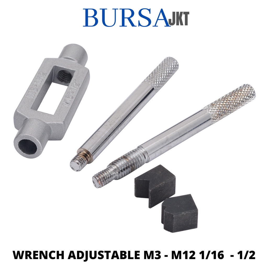 ALAT PEMBUKA DRAT MUR BAUT METRIX HAND TAP ADJUSTABLE SNEI M3 - M12