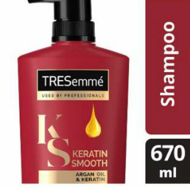 Shampo Tresemme Scalp Care/Keratin Smooth 670 ml