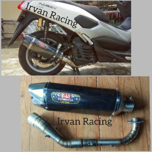 KNALPOT RACING NMAX SILENCER YOSHIMURA USA CARBON SULSET