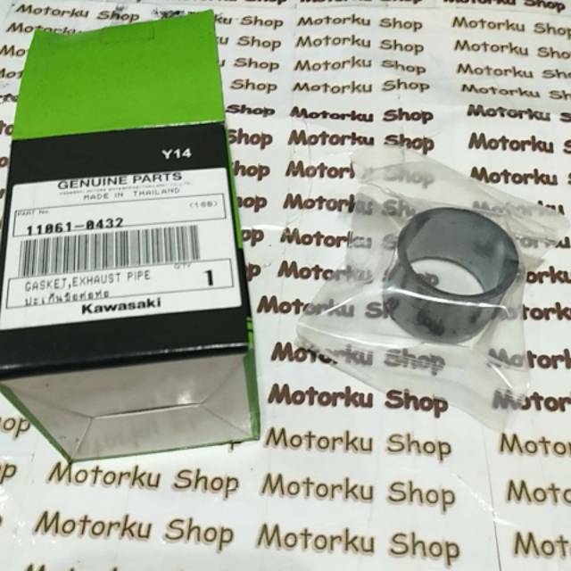 Gasket Exhaust Pipe Knalpot pipa knalpot Ninja 250 250fi 250 fi Z250 Orig