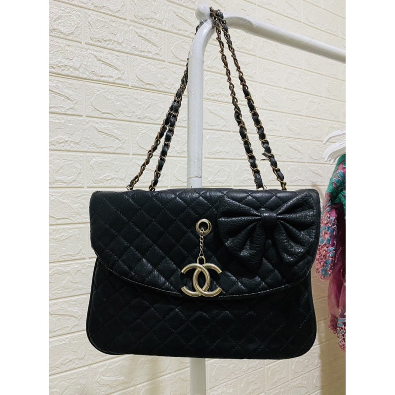 PL TAS CHANEL KW HITAM