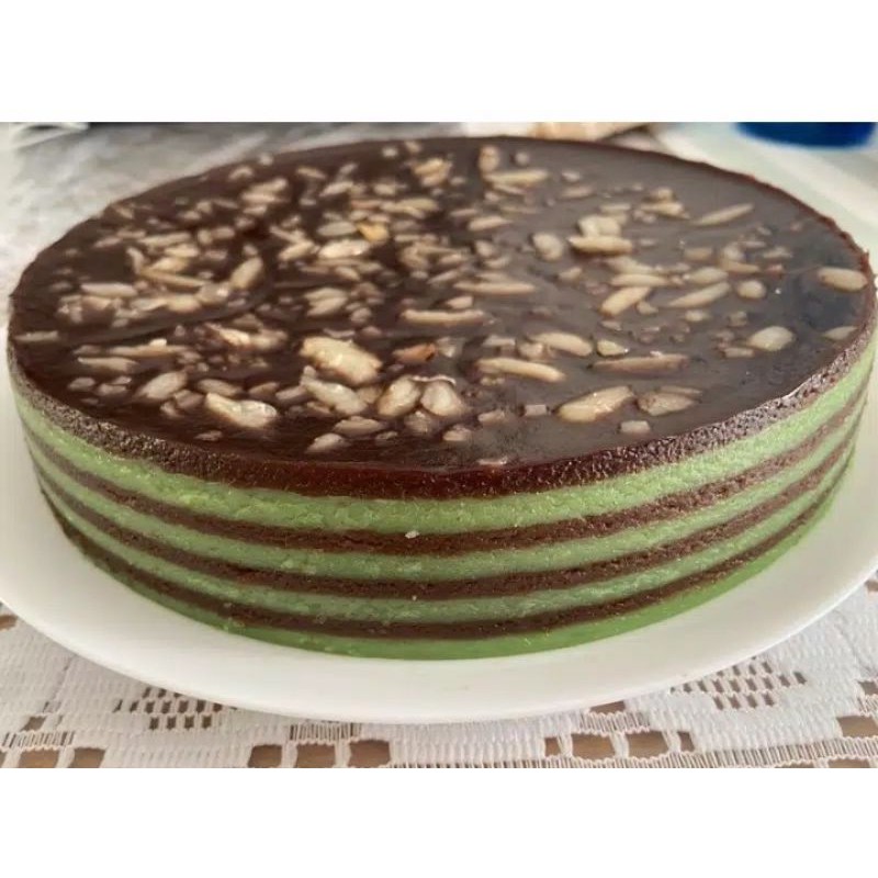 

KUE BALAPIS COKLAT PANDAN KENARI