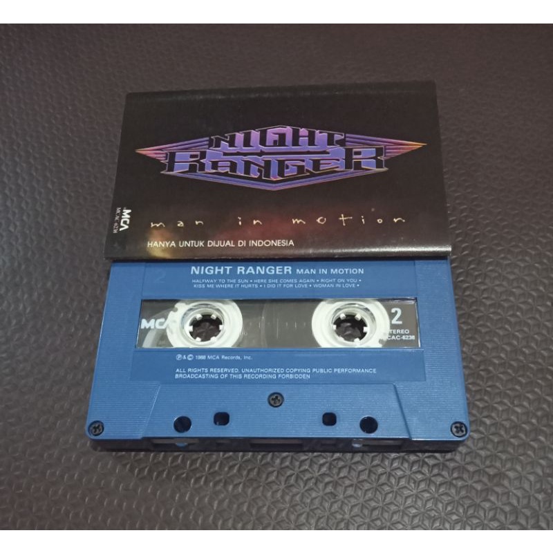 Kaset Night Ranger - man in motion