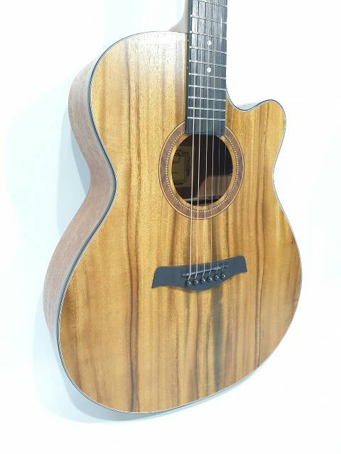 Gitar Akustik Merk Camwood Original Tipe IWC-235 NSK Senar String Trusrod Murah Jakarta