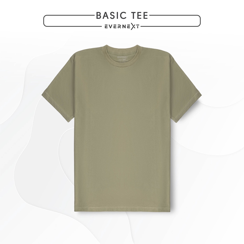 Kaos Polos BASIC TEE Lengan Pendek Pria Baju Kaus T Shirt