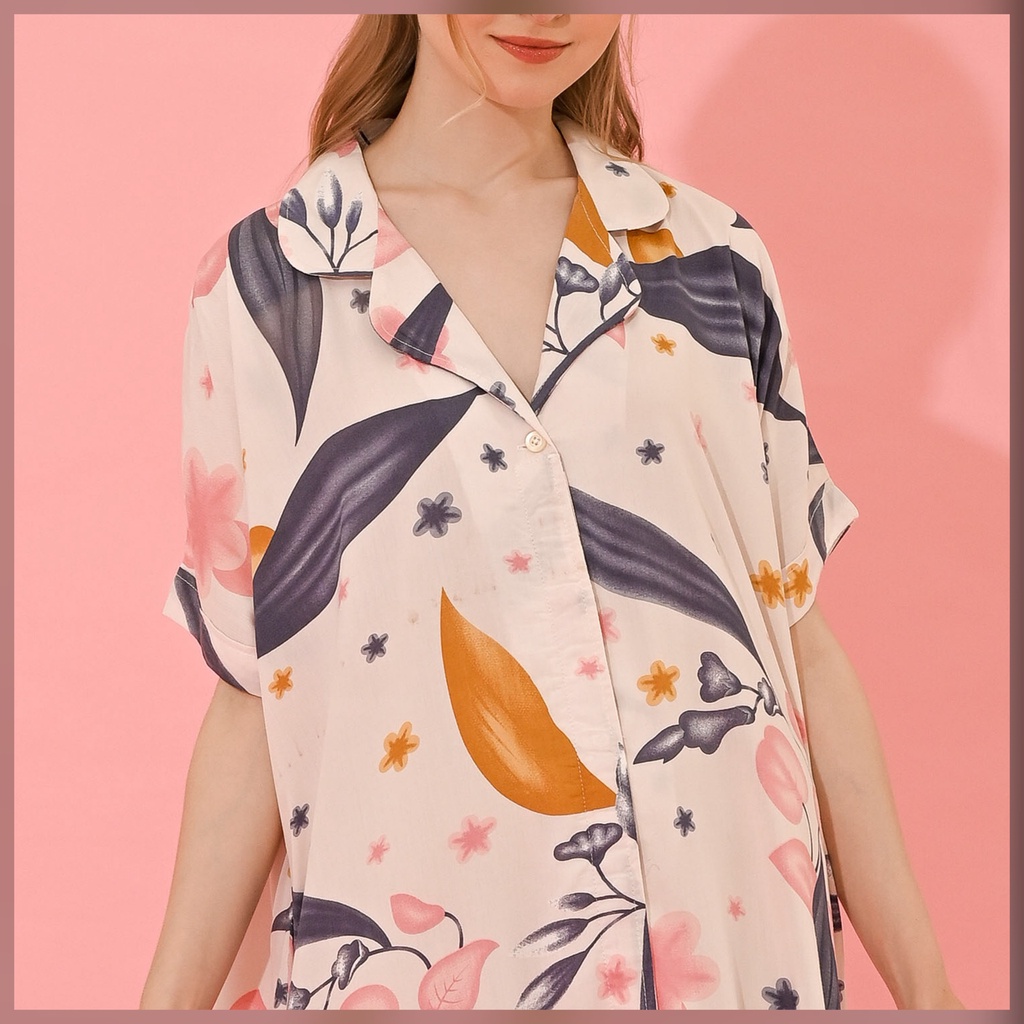 Yoko Nightdress - Sleepwear Daster-Sakura