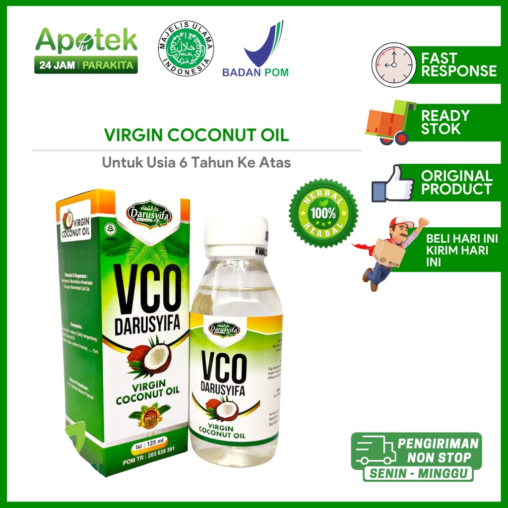 Virgin Coconut Oil / VCO Darusyifa