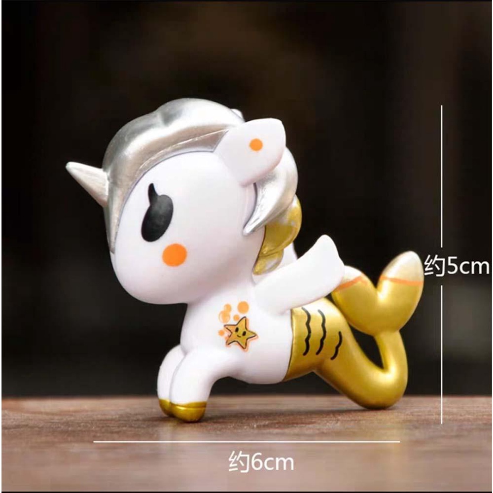 Lanfy Unicorn Kuda Boneka Kartun Anak Ornamen DIY Kerajinan Pony Anak Hadiah Bayi Menemani Mainan