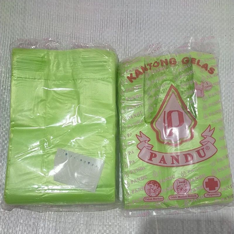 kantong plastik gelas double cup/plastik take away 1 gelas