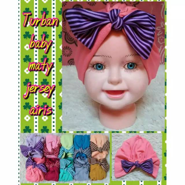 Turban Bayi / Turban Anak / Turban Anak Motif / Headband Bayi