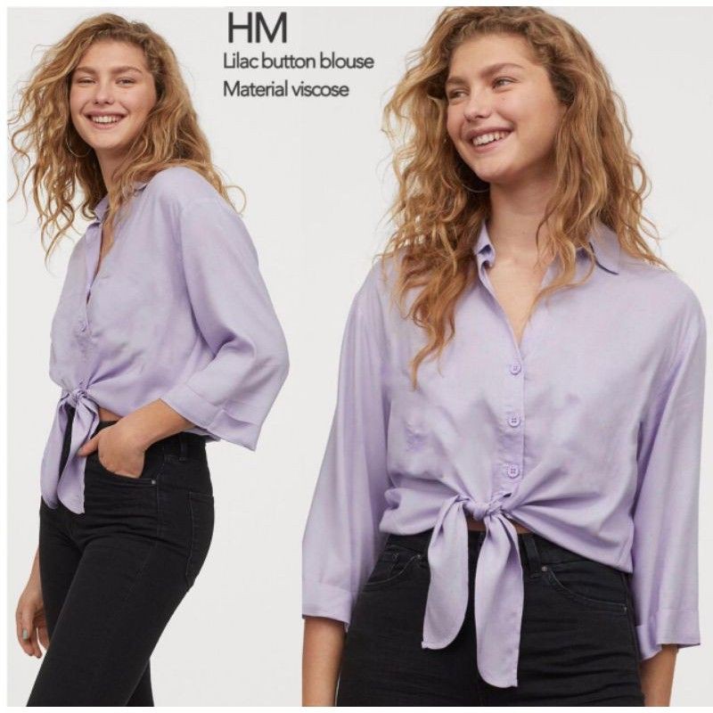 HM Lilac Blouse