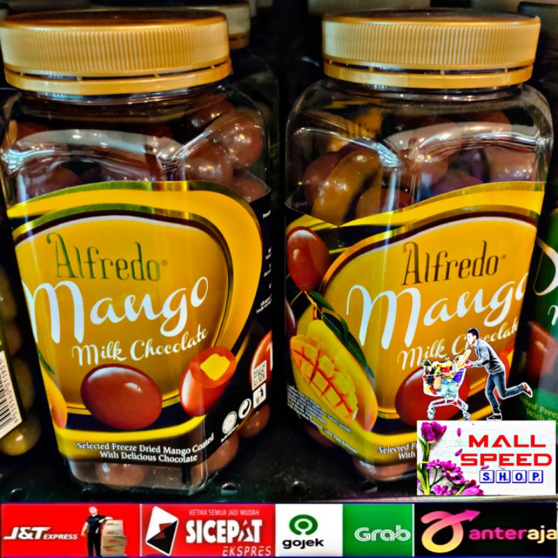 

Alfredo mango/mangga Milk Chocolate 450gr