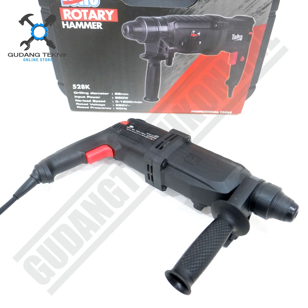 Rotary Hammer 28mm TOHO 528K / Mesin Bor Bobok Beton SDS Plus 528 TOHO