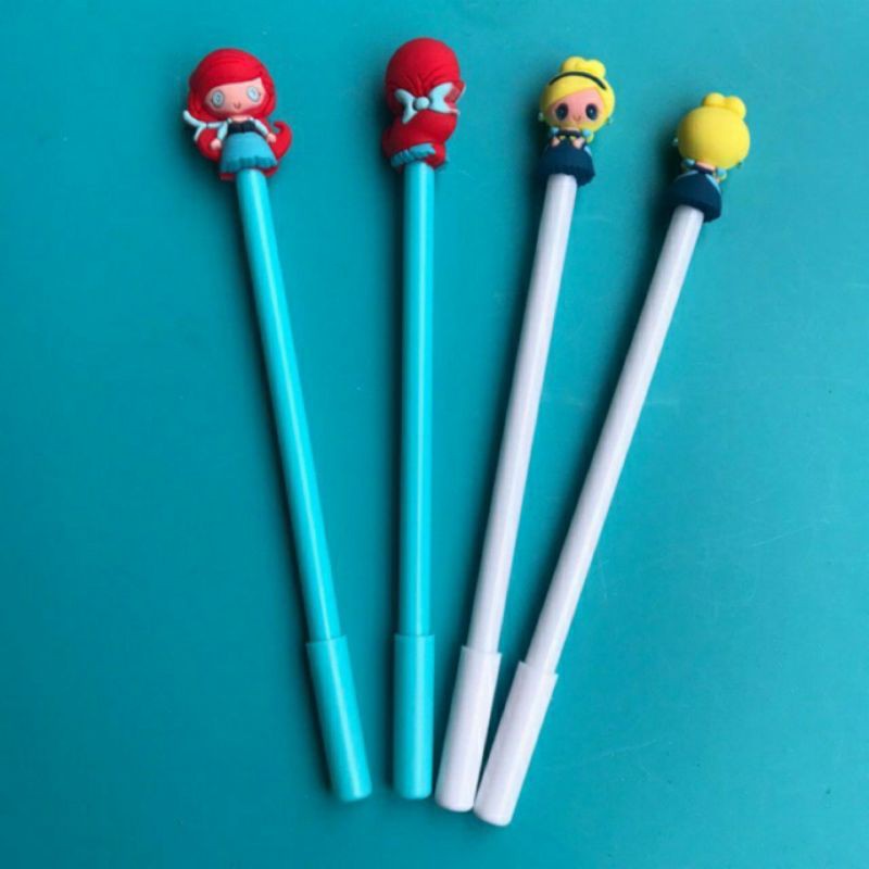 PULPEN PENA PEN ballpoint bollpoint princess elsa frozen BOLPOINT GEL