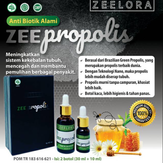 ZEELORA ZEE PROPOLIS - Barizilian Green Propolis terbaik dunia, Mencegah & Mengobati banyak penyakit