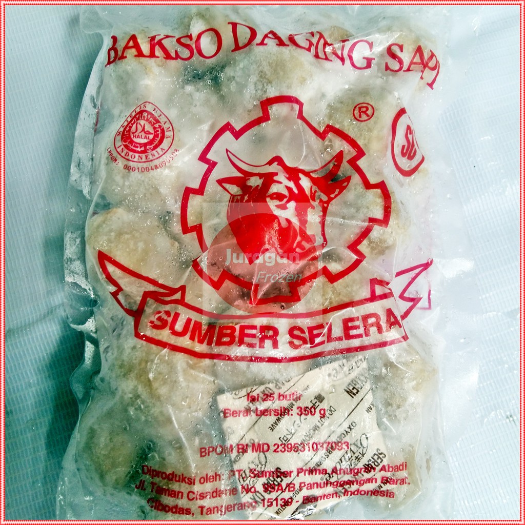 Jual Bakso Sumber Selera Bakso Daging Sapi Frozen Food Indonesia Shopee