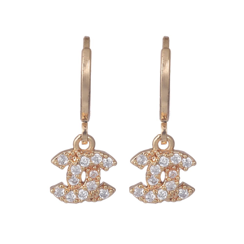 ✨❤️✅COD Anting Titanium Fashion Kreatif Gaya Korea Untuk Wanita Import Anting Aksesoris Cowo D145