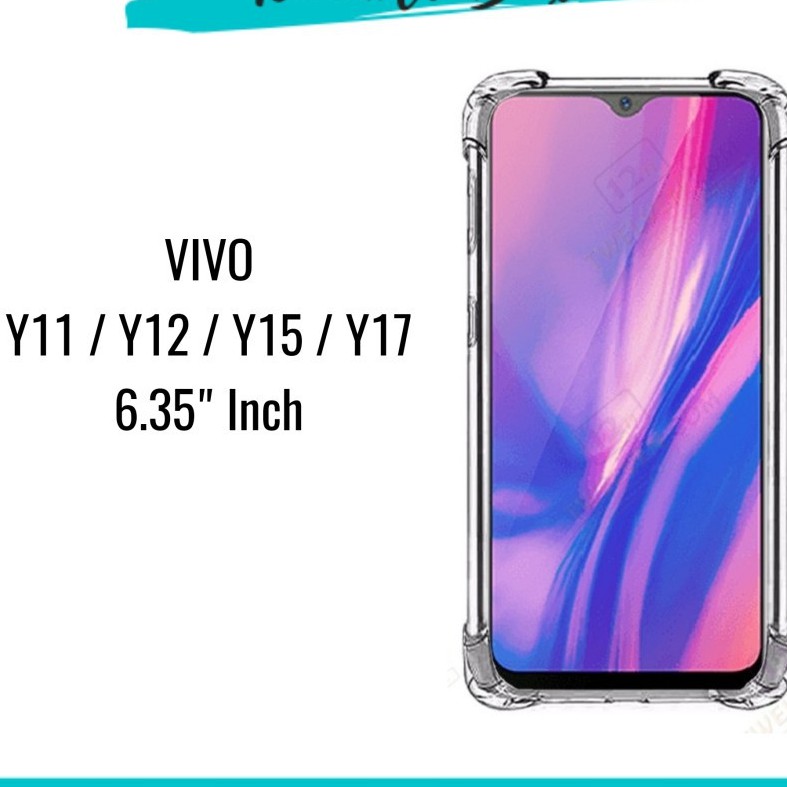 VIVO Y11 Y12 Y15 Y17 Y12i CASE HARDCASE ANTICRACK KERAS AKRILIK FUZE CLEAR
