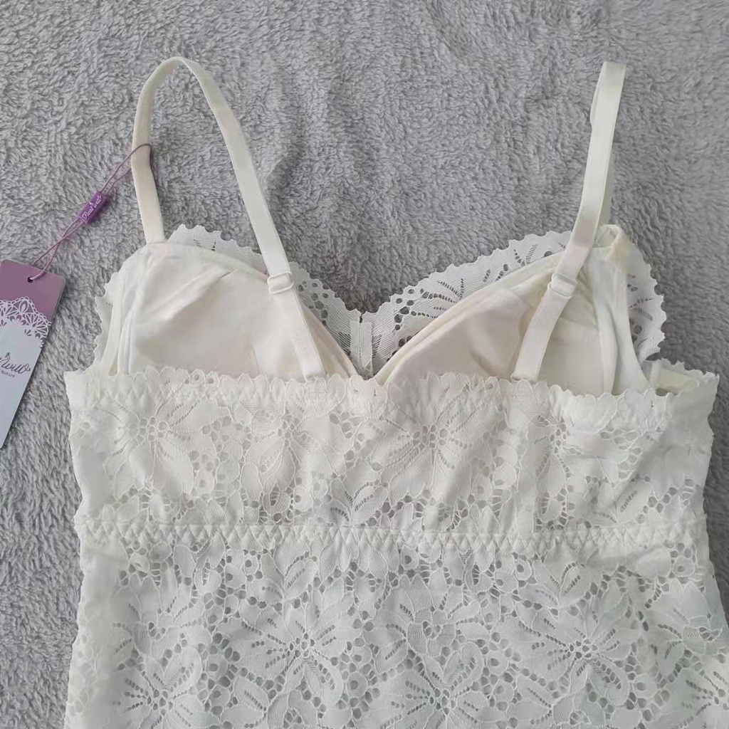 BRA TANKTOP WANITA BRUKAT TANPA KAWAT IMPORT