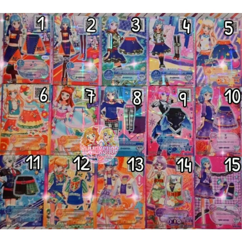 Kartu Aikatsu Stars, Friends, dan On Parade | Normal no brand