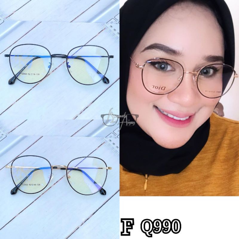 kacamata YQ990 kacamata minus kacamata antiradiasi paket photocromic grey Termurah