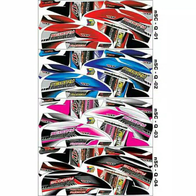 STRIPING SCOOPY INJECT 2013