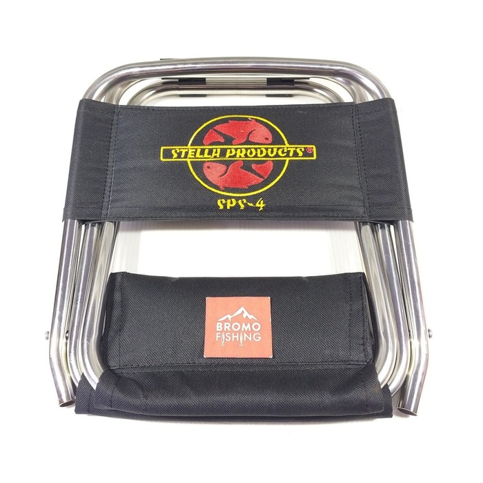 Kursi Lipat STELLA Stainless Steel Mini / stenlis mancing Berkualitas
