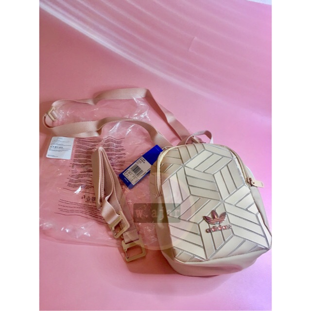 ADIDAS ORIGINAL BACKPACK MINI | ADIDAS BP MINI 3D ASH PEARL