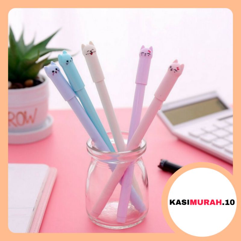 

Kasimurah.10 | Pena Cat 6 Colours / Pena Kucing Banyak Warna / Pulpen Kucing / Pena Cat / Pulpen Motif Unik Lucu