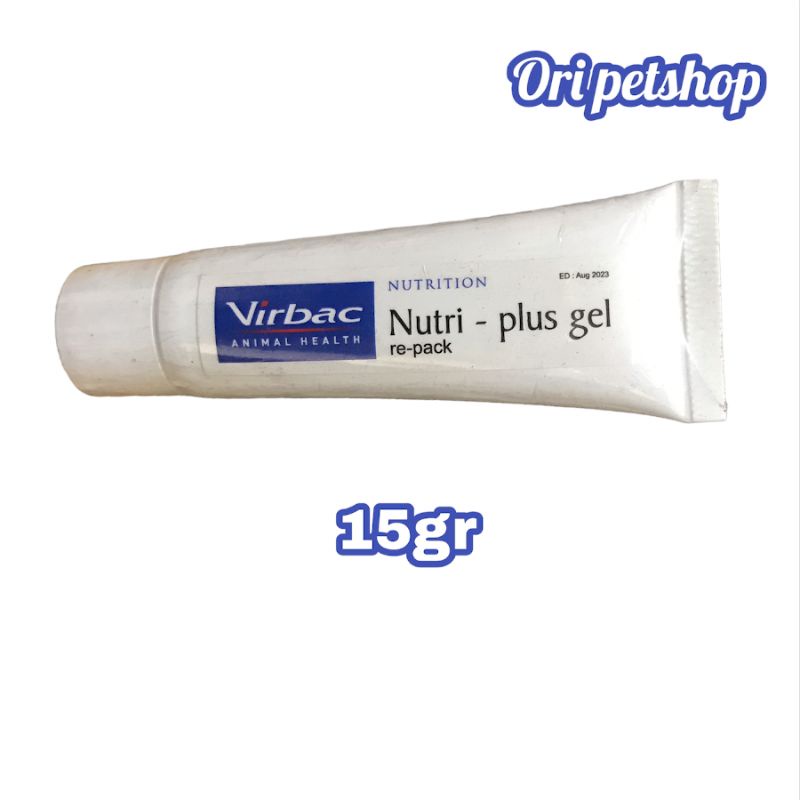 Nutriplus gel repack 15gr vitamin kucing &amp; anjing nutriplusgel 15 gr