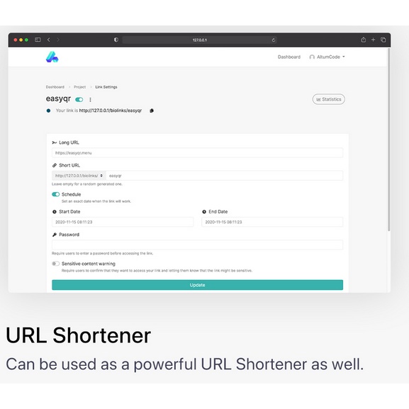 JendezLinks - Instagram & TikTok Bio Links & URL Shortener