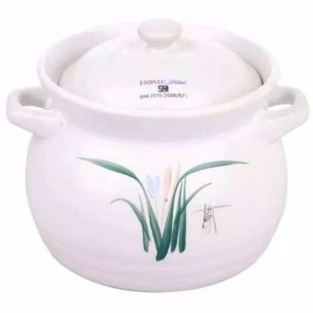 Sapo KS-12 Panci Keramik Medicine Healthy 7" (3000ml)