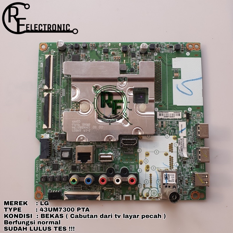 MB MOBO MAINBOARD MESIN TV LED LG 43UM7300PTA 43UM7300 PTA