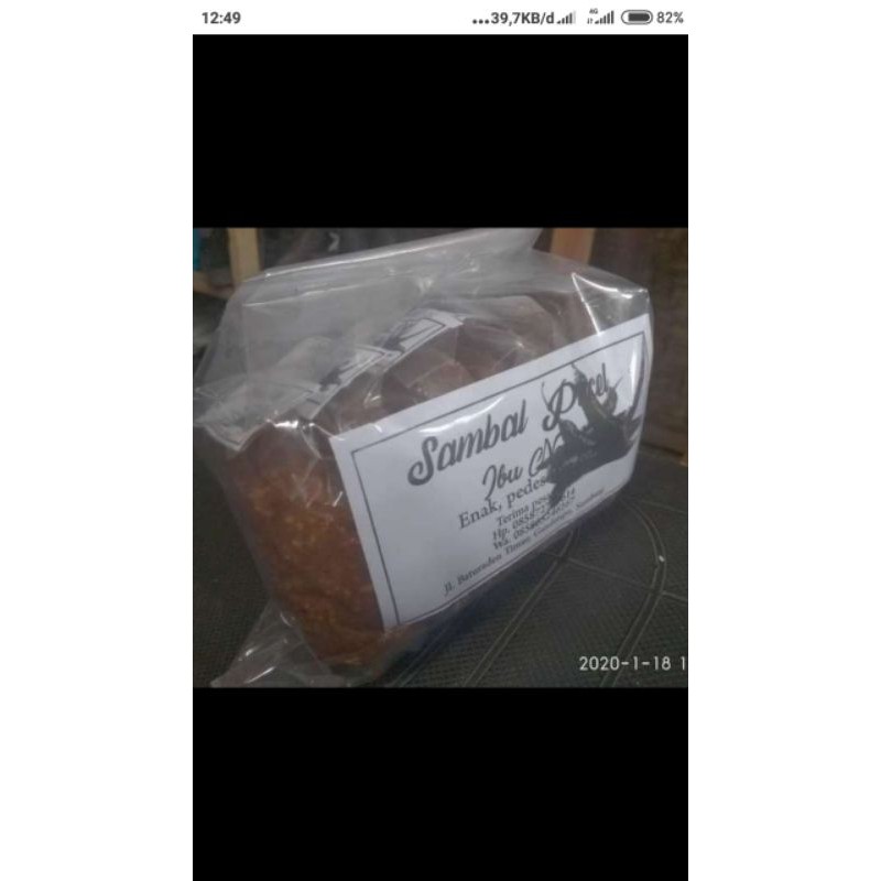 

Bumbu pecel Ibu Neni