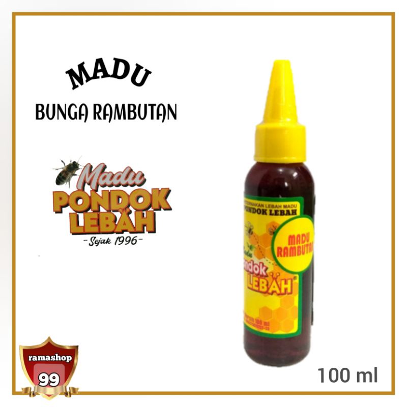 

Madu Rambutan 100 ml Madu Pondok Lebah