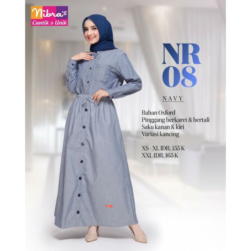 Nibras Gamis Nibras NR08 #GAMISNIBRAS #BAJUMUSLIM