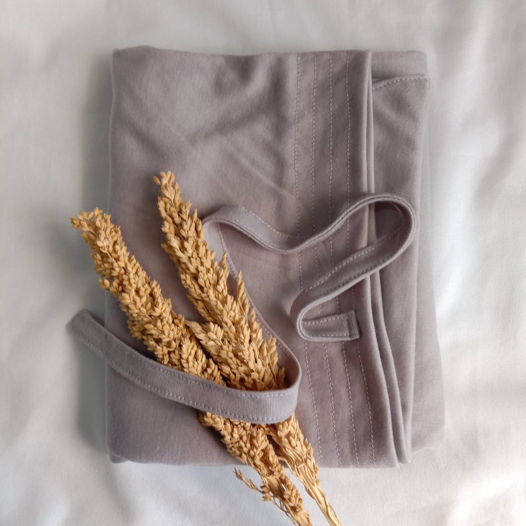 TERLARISSS!!!HIJAB DEWASA MUSLIMAH/BERGO MARYAM TALI-BERGO AISYAH BAHAN KAOS TC PREMIUM-BEST SELLER-Light Grey