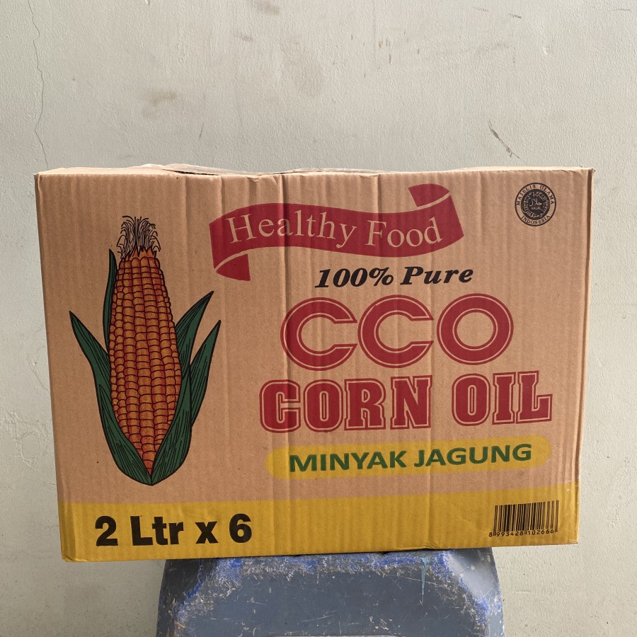 CCO Corn Oil 2 liter minyak jagung 1 dus isi 6 botol