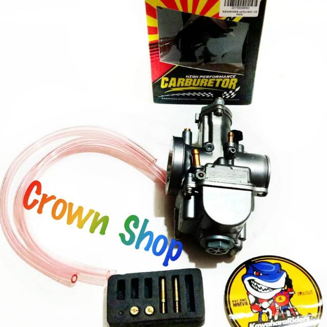 Karbu kawahara pwk 28 model kotak jos Ori Kawahara pwk 28 karburator jos