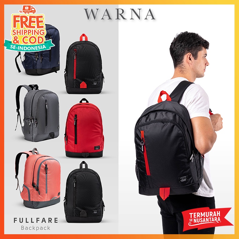 [BISA COD] Tas Ransel Pria Wanita Backpack Fullfare Eiger Tnf Tas Punggung Laptop Pria Wanita